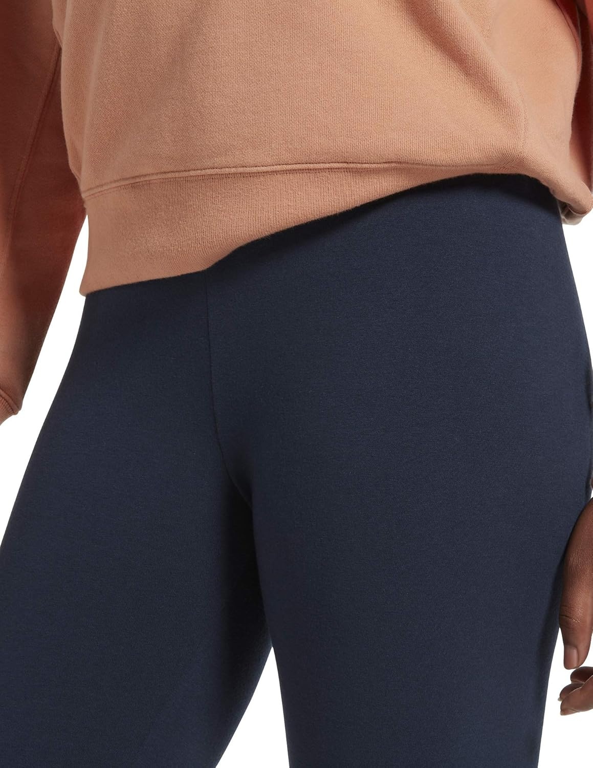image:imageNo Nonsense Womens Capri Leggings Soft Cotton Feel Comfortable amp Perfect for Layering Gentle Elastic WaistbandTwilight