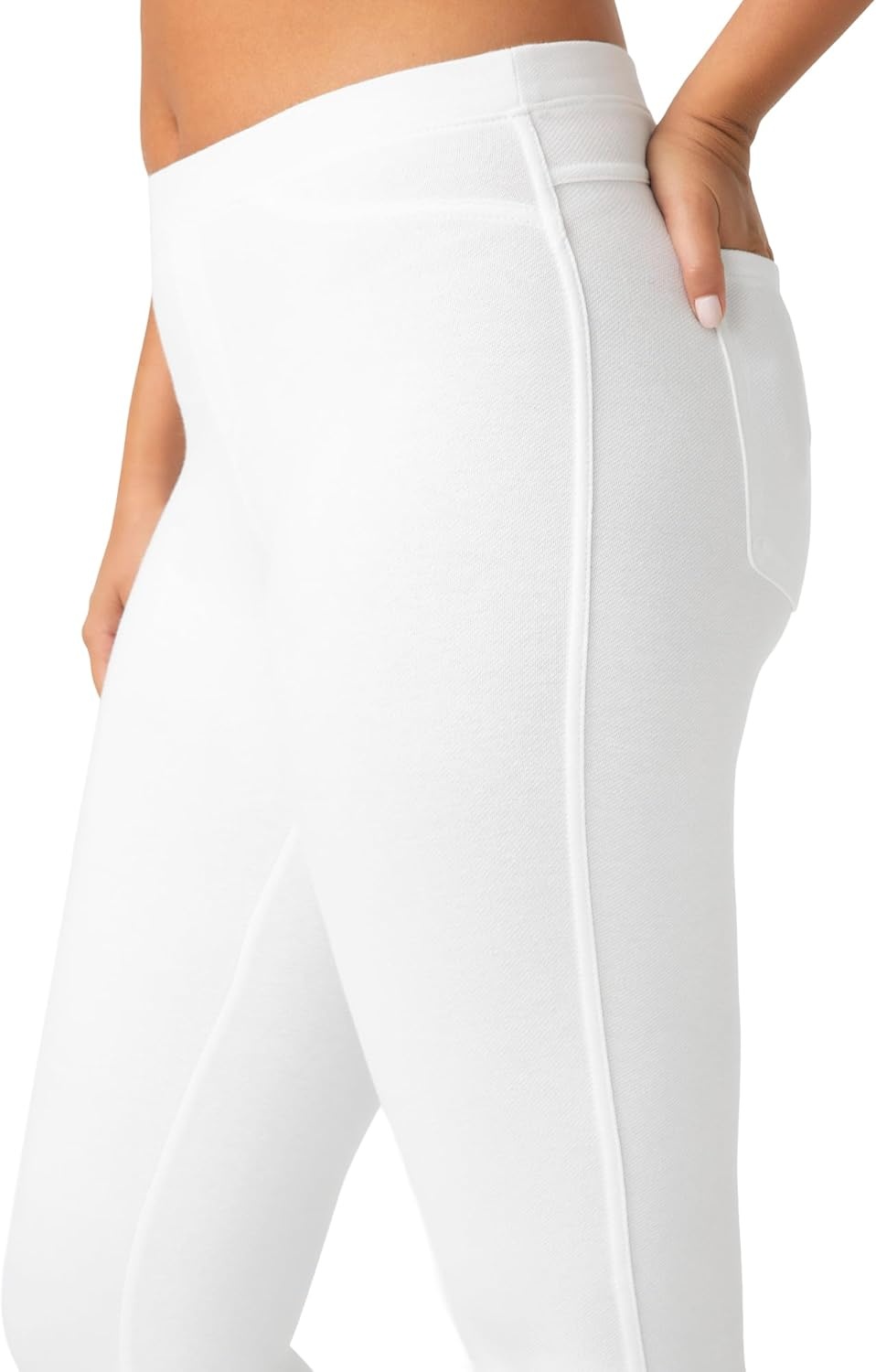 image:imageNo Nonsense Womens Stretch Denim Leggings with PocketsWhite