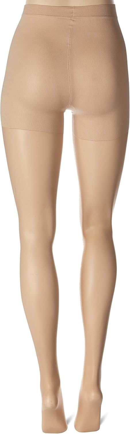 image:imageNo nonsense Great Shapes Active Sheer Tight With Graduated CompressionBeige Mist 3 Pair Pack