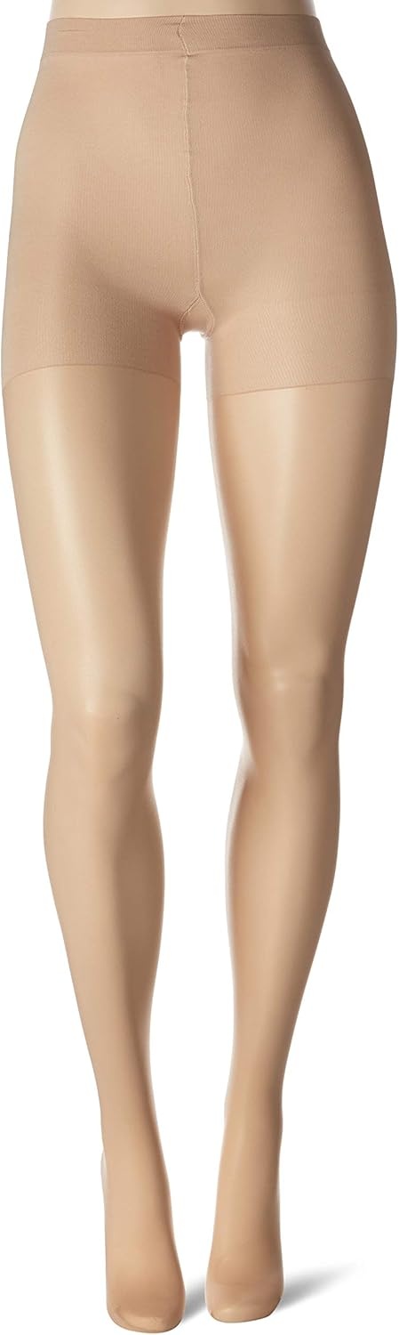 image:imageNo nonsense Great Shapes Active Sheer Tight With Graduated CompressionBeige Mist 3 Pair Pack