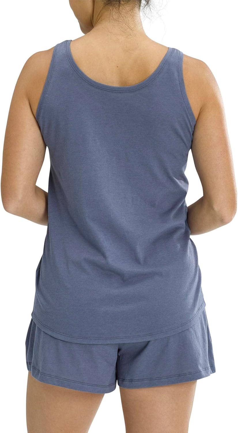 image:imageNo nonsense Womens Cozy Sleep or Lounge 2 Piece Sleepwear Sets and SeparatesVintage Indigo