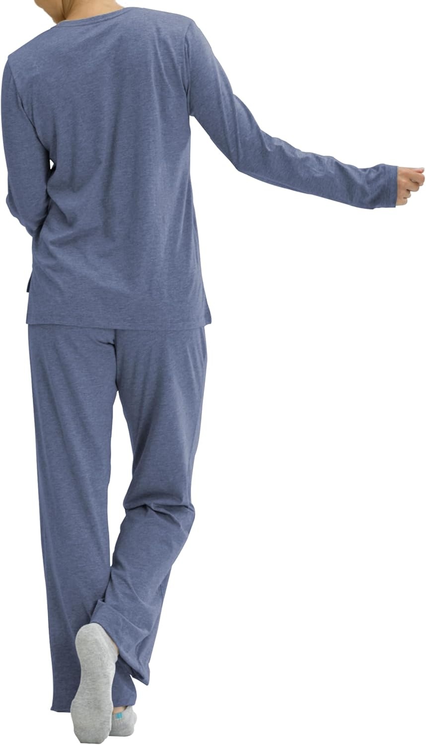 image:imageNo nonsense Womens Cozy Sleep or Lounge 2 Piece Sleepwear Sets and SeparatesVintage Indigo