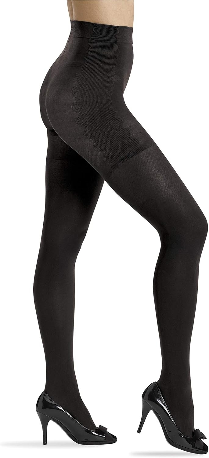image:imageNo nonsense Womens Expantech Opaque TightsBlackBlack 2 Pair Pack