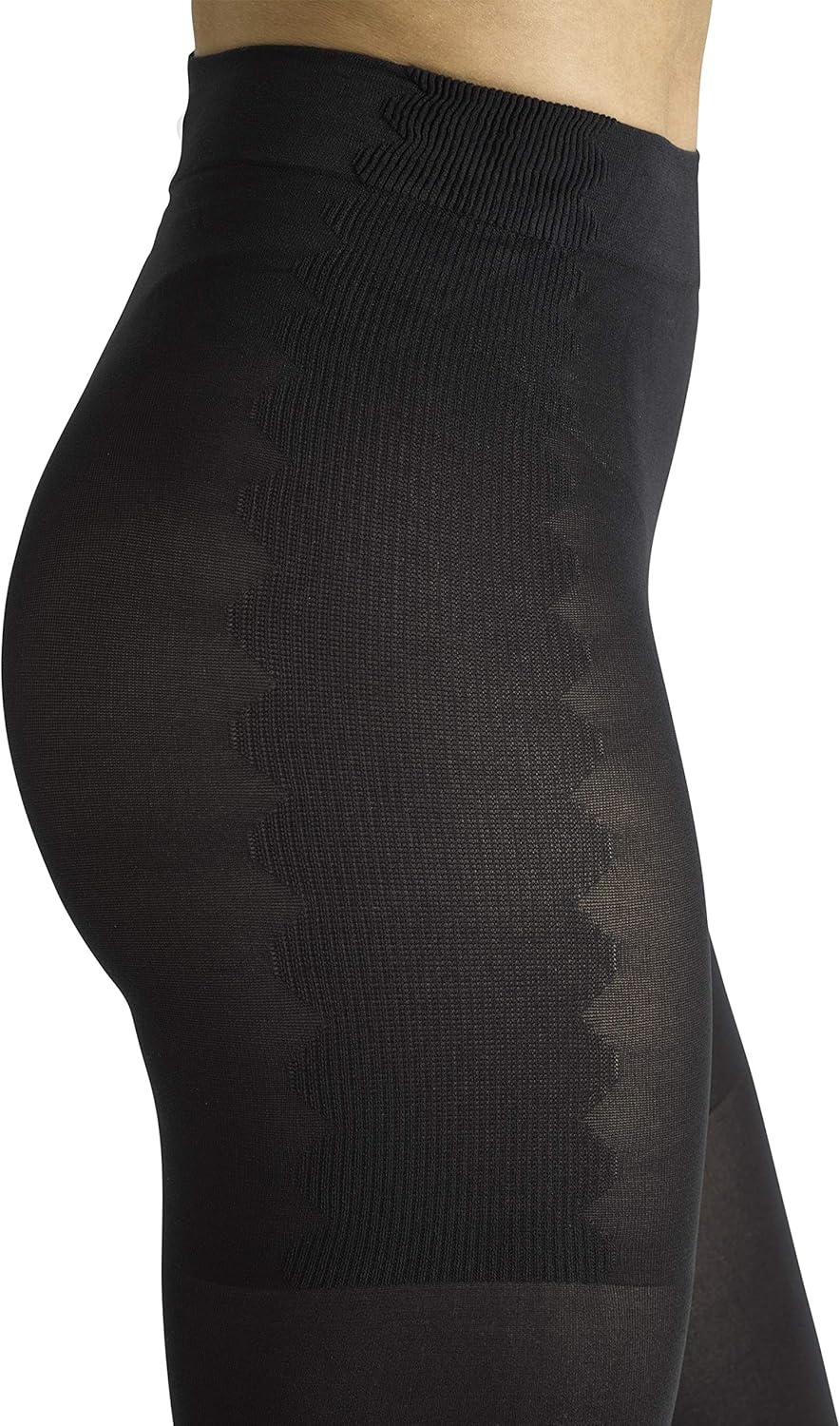 image:imageNo nonsense Womens Expantech Opaque TightsBlackBlack 2 Pair Pack