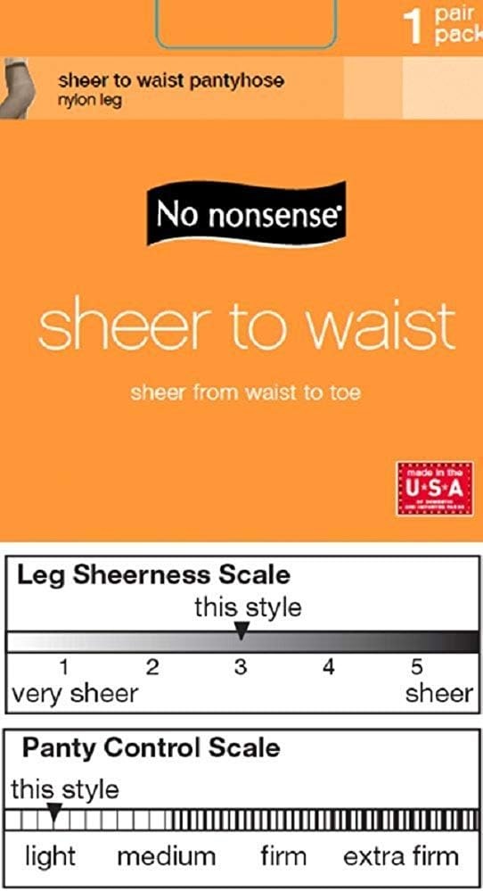 image:imageNo nonsense Womens Sheer To Waist Pantyhose Flawless Elegance and ComfortTan