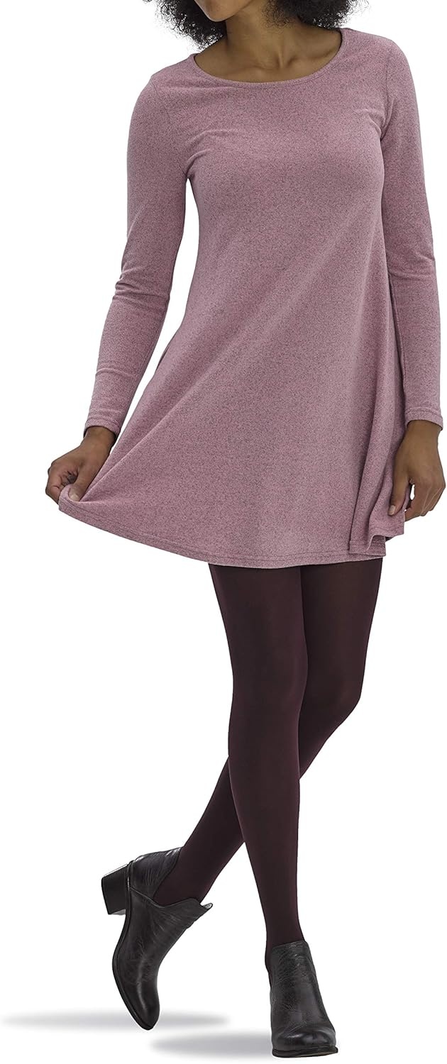 image:imageNo nonsense Womens Super Opaque Control Top Tights 90 Denier Soft High Waist PantyhoseBlackPort Royale