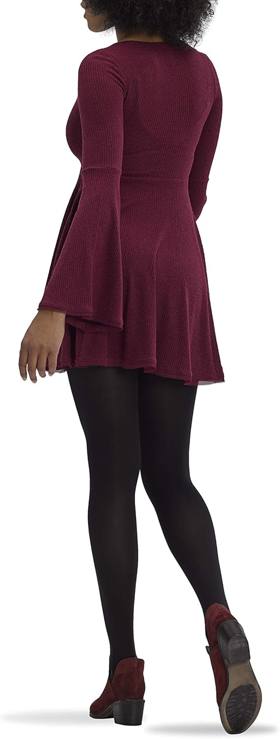 image:imageNo nonsense Womens Super Opaque Control Top Tights 90 Denier Soft High Waist PantyhoseBlackPort Royale