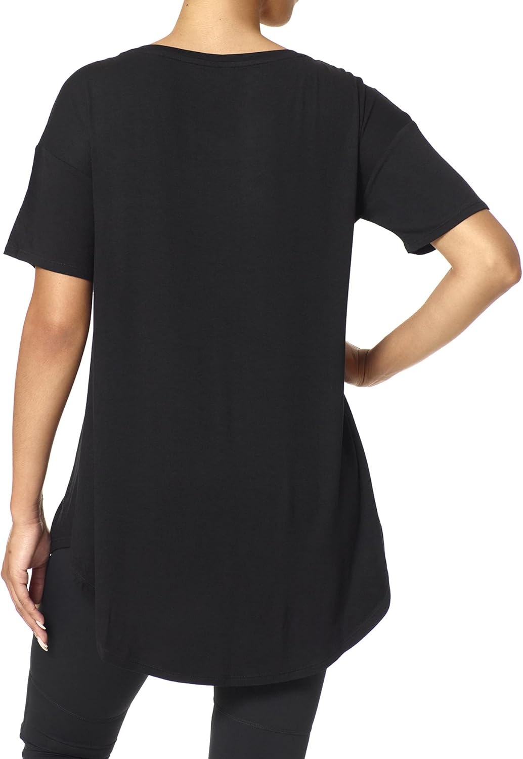image:imageNo nonsense Womens Ultimate Short Sleeve Legging TeeBlack