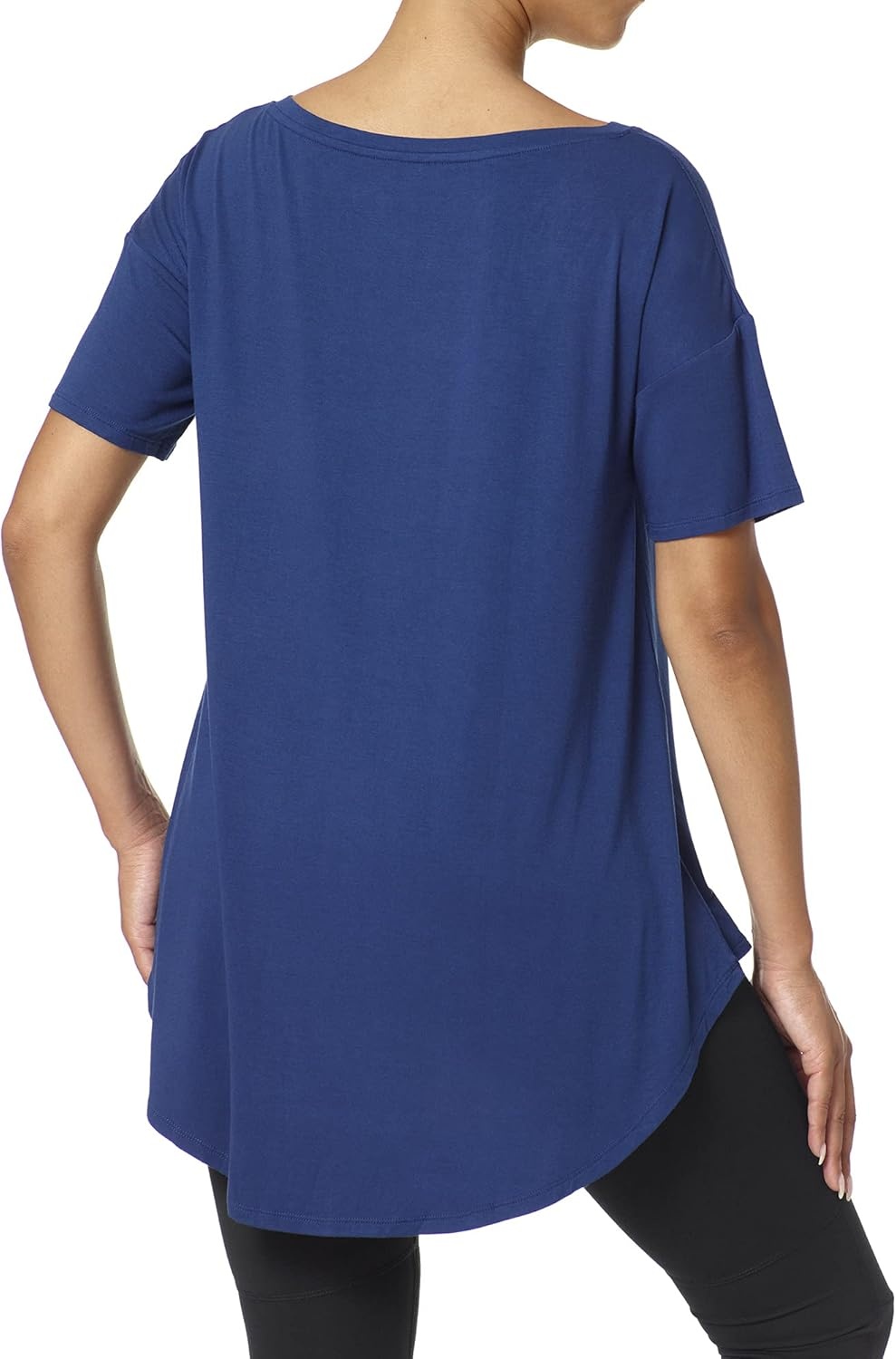 image:imageNo nonsense Womens Ultimate Short Sleeve Legging TeePrussian Blue