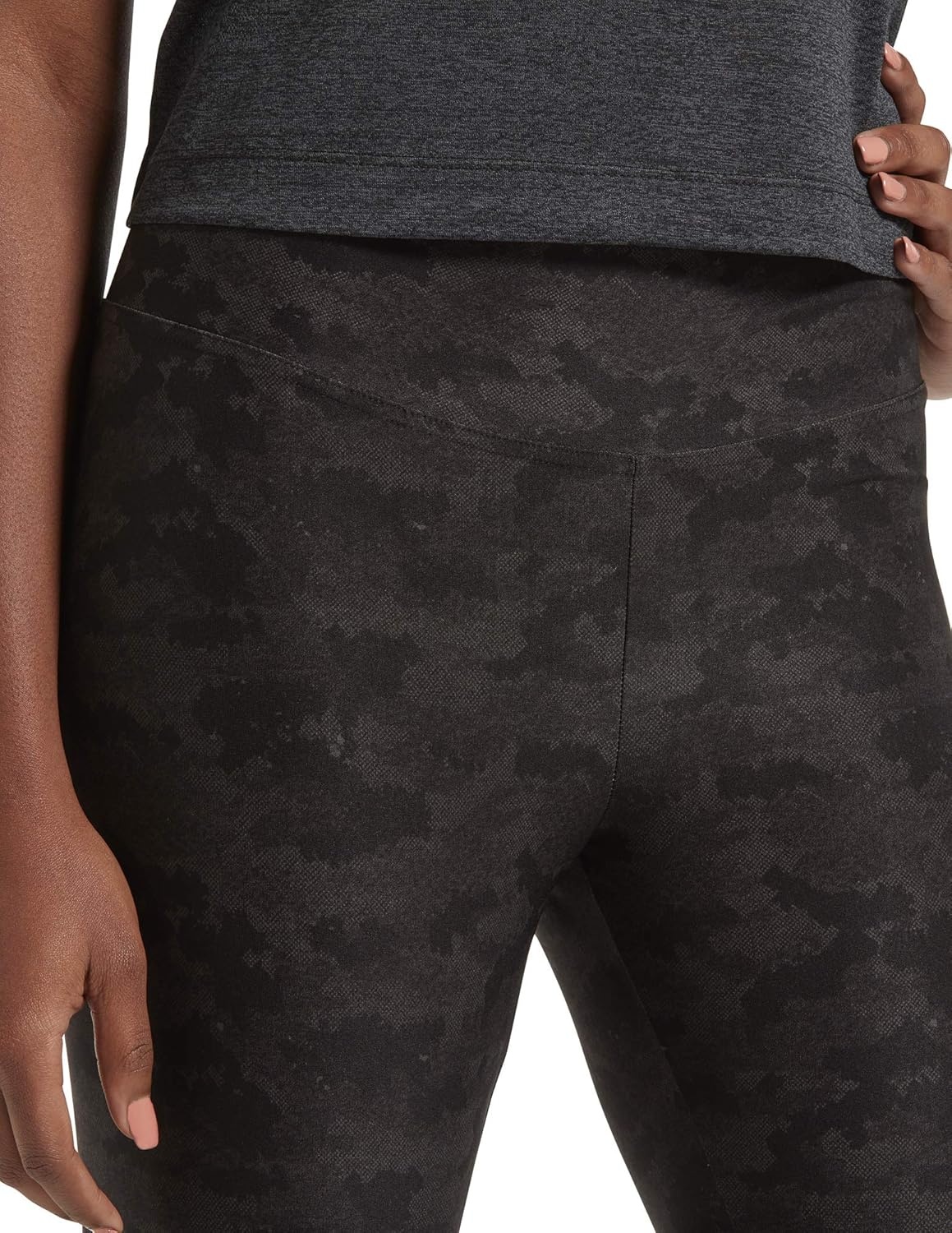 image:imageNo nonsense Womens Wide Waistband Active LeggingsBlack