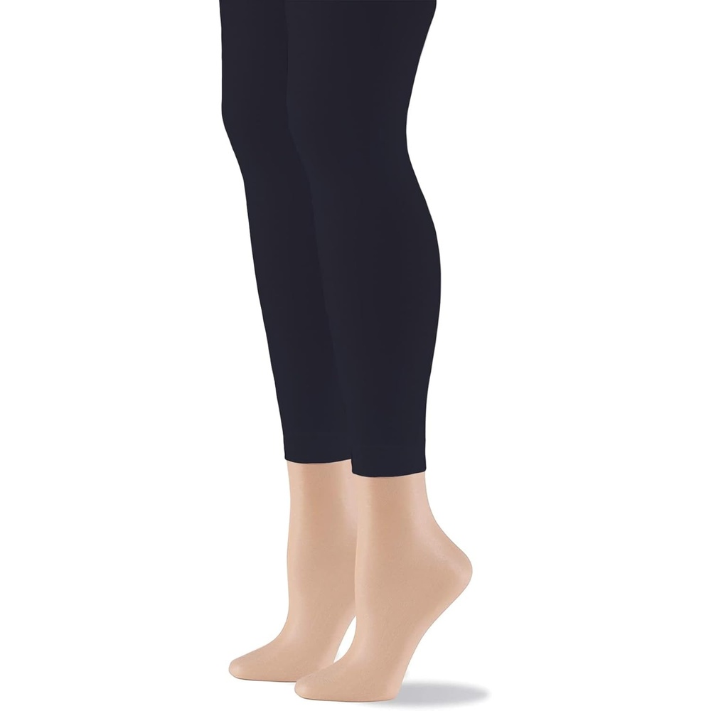 image:imageNo Nonsense Womens Super Opaque Control Top Footless TightsNavyNavy
