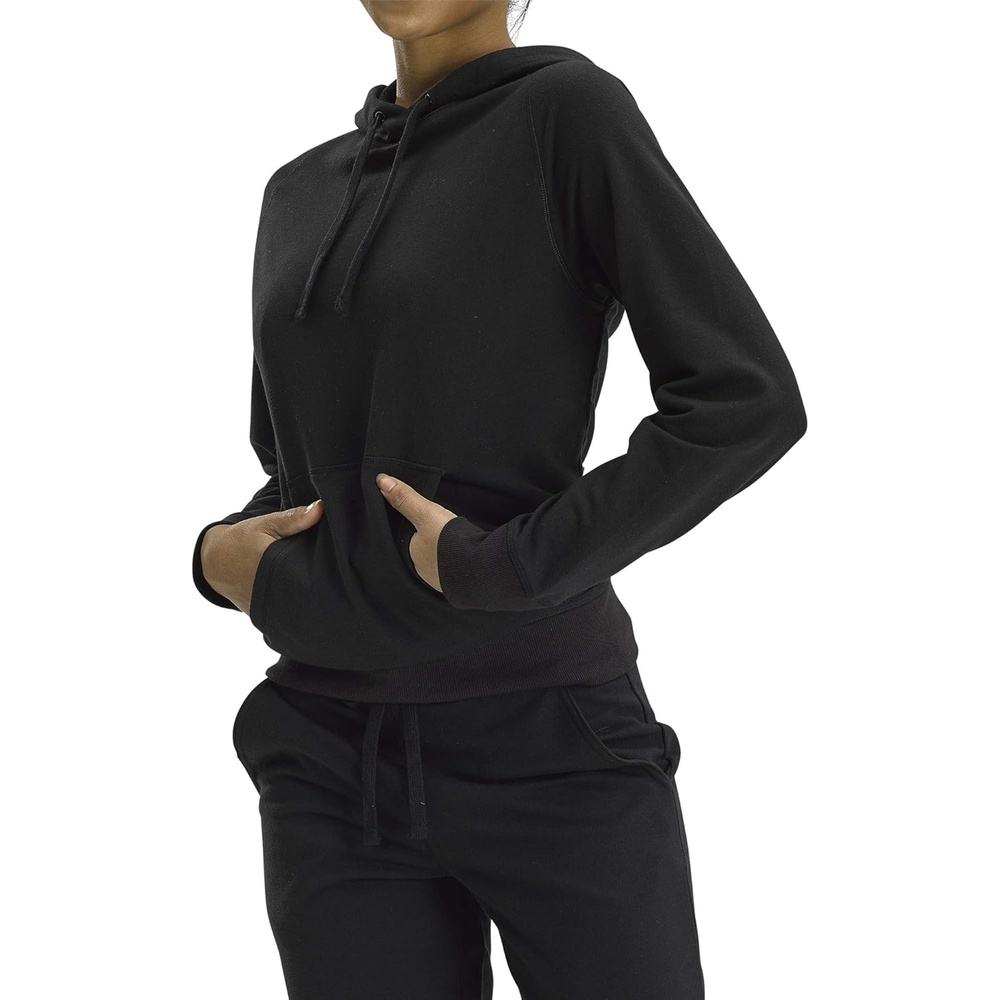image:imageNo nonsense Green Threads All Gender HoodieBlack