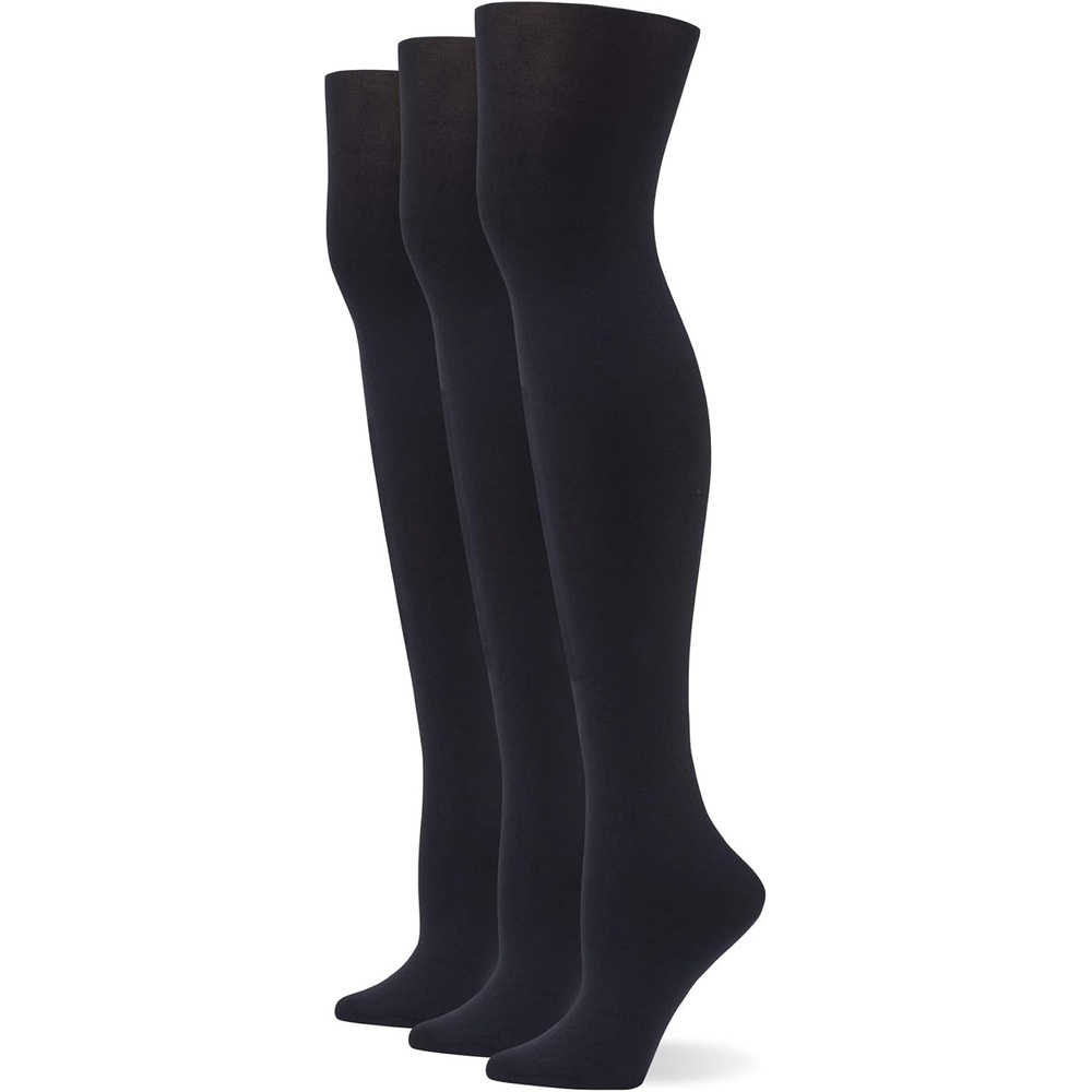 image:imageNo nonsense Womens Shapes High Waist TightsBlack 3 Pair Pack