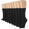Black - 9 Pair Pack