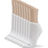 White - 8 Pair Pack
