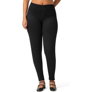 image:imageNo Nonsense Womens Stretch Denim Leggings with PocketsBlack