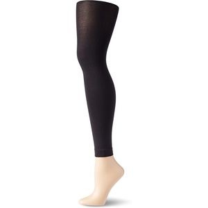 image:imageNo Nonsense Womens Super Opaque Control Top Footless TightsBlack
