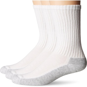 image:imageNo nonsense Mens Cushion Crew SocksWhite  3 Pair Pack