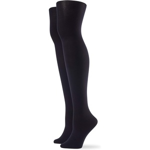 image:imageNo nonsense Womens Expantech Opaque TightsBlackBlack  2 Pair Pack