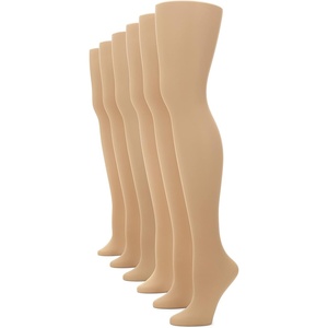 image:imageNo nonsense Womens Sheer To Waist Pantyhose Flawless Elegance and ComfortNude  6 Pair Pack