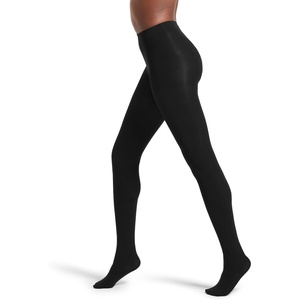 image:imageNo nonsense Womens Super Opaque Control Top Tights 90 Denier Soft High Waist PantyhoseBlack