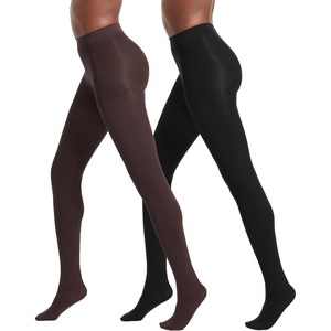 image:imageNo nonsense Womens Super Opaque Control Top Tights 90 Denier Soft High Waist PantyhoseBlackEspresso
