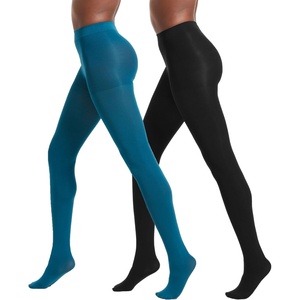 image:imageNo nonsense Womens Super Opaque Control Top Tights 90 Denier Soft High Waist PantyhoseBlackGalaxy