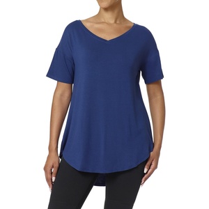 image:imageNo nonsense Womens Ultimate Short Sleeve Legging TeePrussian Blue