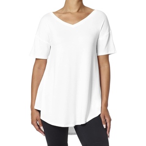 image:imageNo nonsense Womens Ultimate Short Sleeve Legging TeeWhite