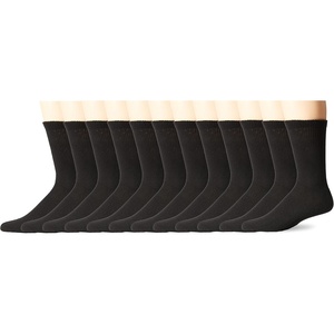 image:imageNo nonsense mens Cushion Crew Sock 12 Pair PackBlack  12 Pair Pack