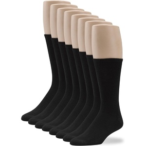 image:imageNo nonsense mens Cushion Crew Sock 8 Pair PackBlack