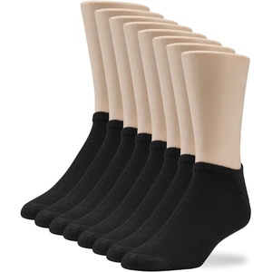 image:imageNo nonsense mens Cushion No Show Sock 8 Pair PackBlack