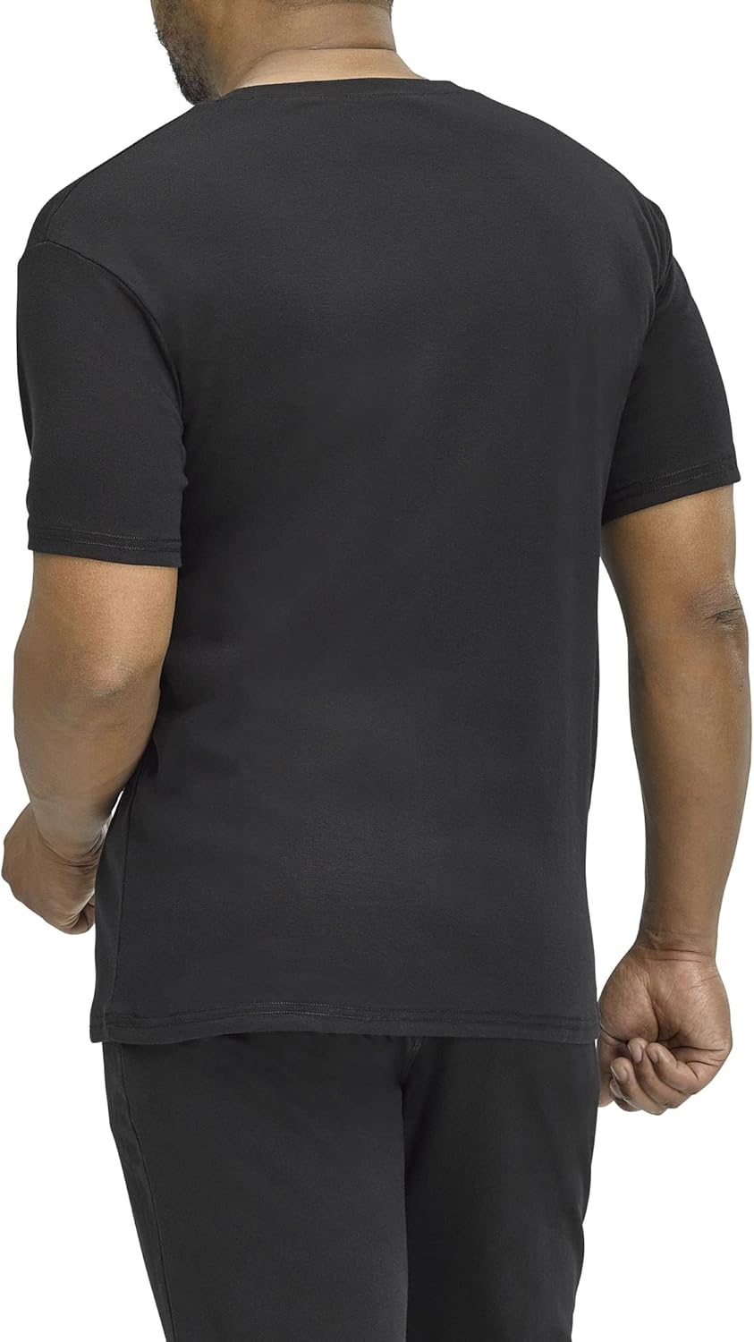 image:imageNo Nonsense Green Threads Unisex Short Sleeve TShirtBlackCharcoal Heather 2 Pair Pack