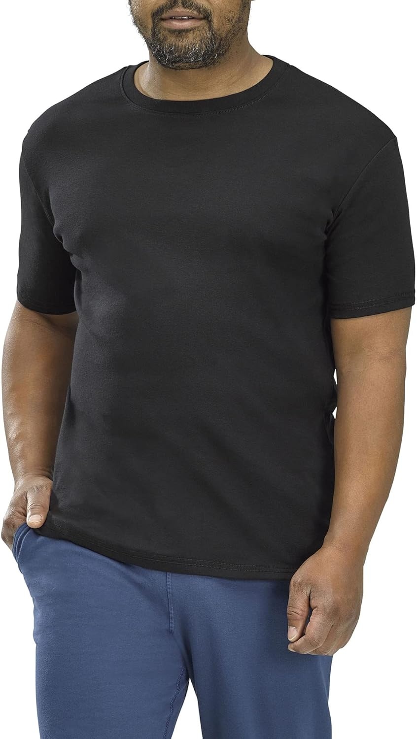 image:imageNo Nonsense Green Threads Unisex Short Sleeve TShirtBlackPacific 2 Pair Pack