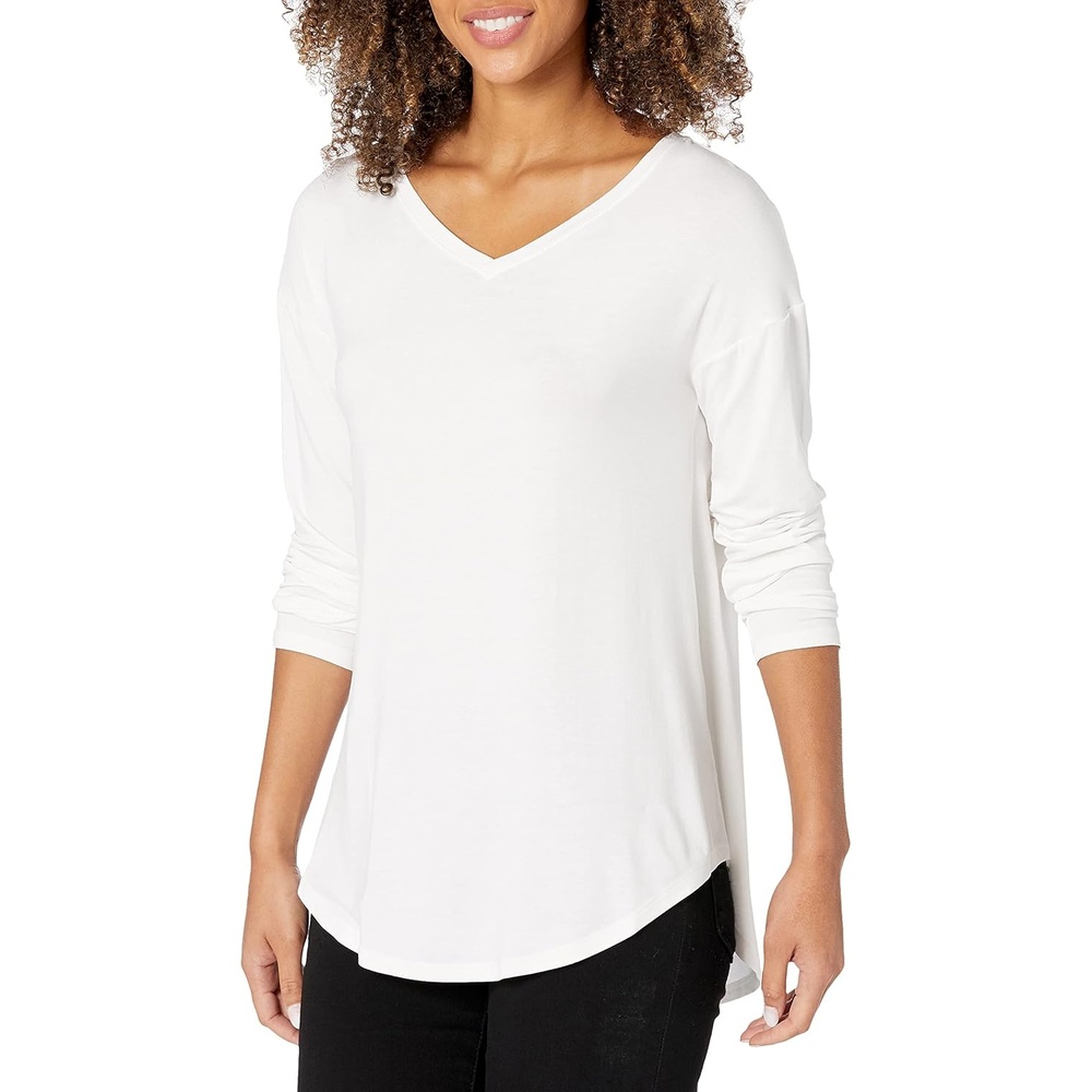 image:imageNo nonsense Womens Ultimate Long Sleeve Legging TeeWhite