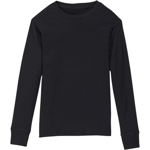 image:imageNo Nonsense Unisex Adult Green Threads Adult Unisex Long Sleeve TShirtBlack