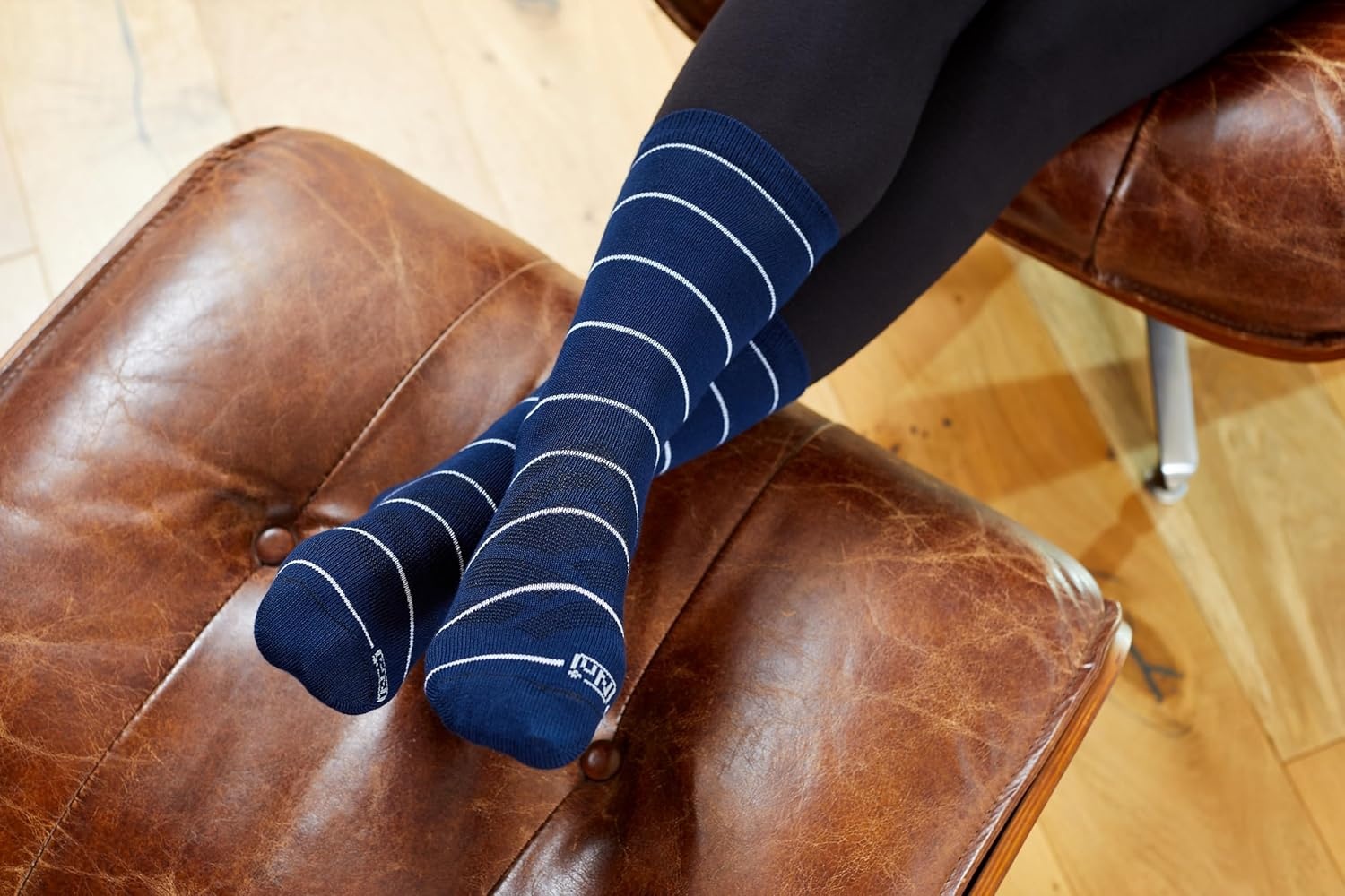 image:imageNo Nonsense Womens Expantech Recycled Polyester Crew SockWhite 6 Pair Pack