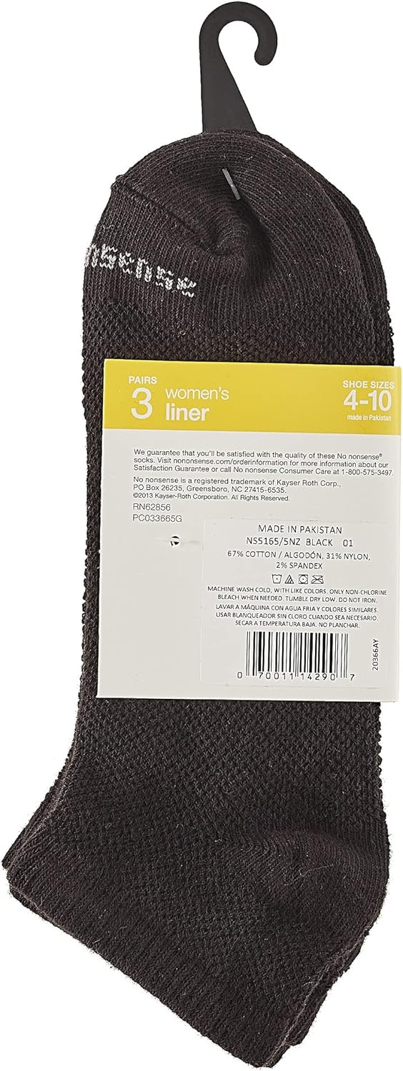 image:imageNo Nonsense Womens NABlack3 Pair Pack