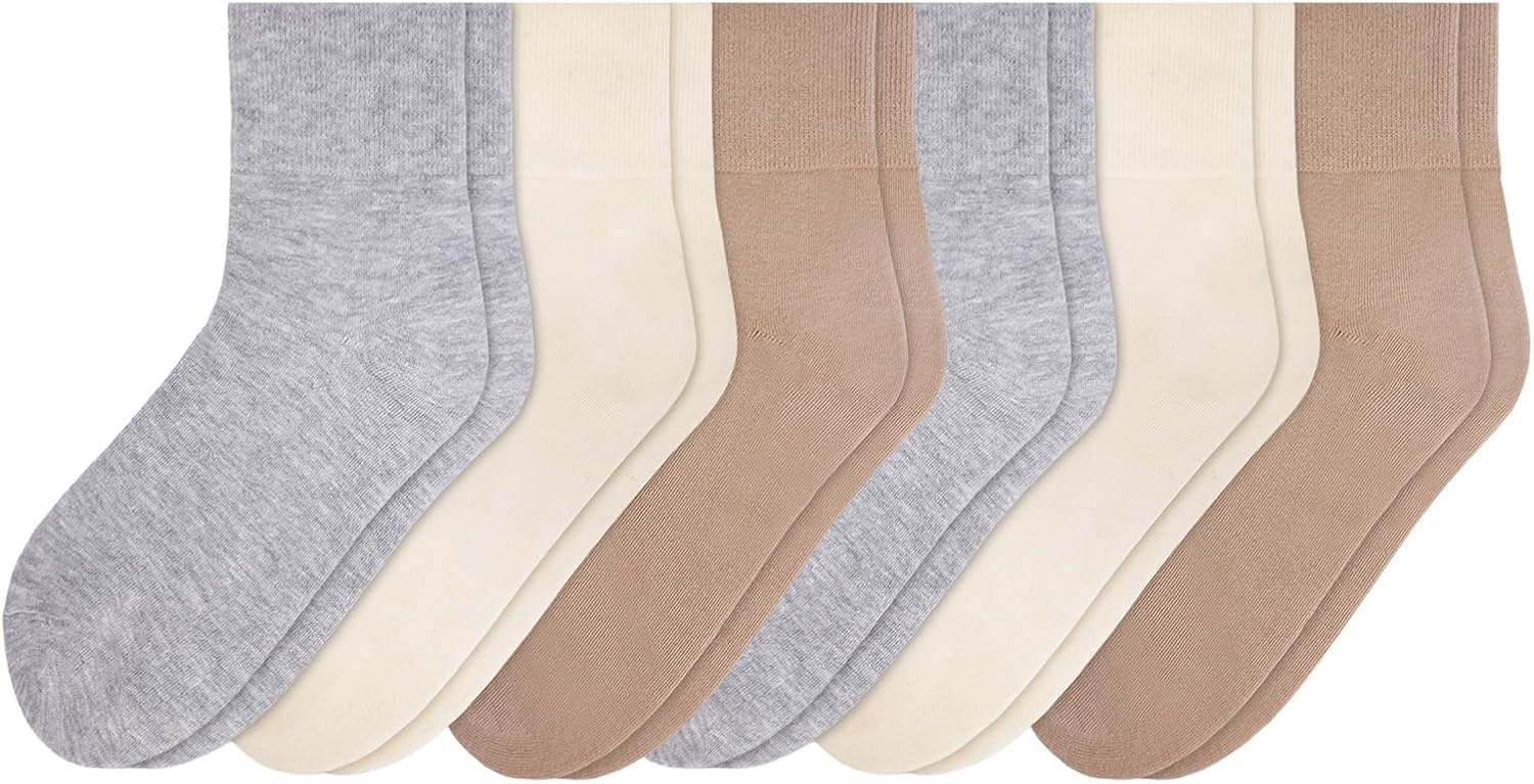 image:imageNo Nonsense Womens Quarter Top Shortie Body Sock 6 Pair PackNeutral