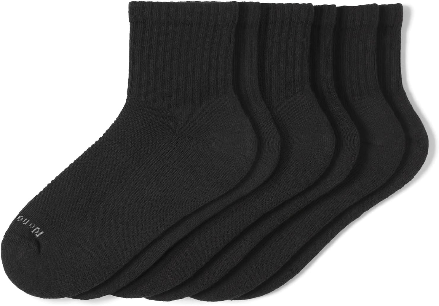 image:imageNo Nonsense Womens Soft amp Breathable Cushioned Mini Crew SocksBlack