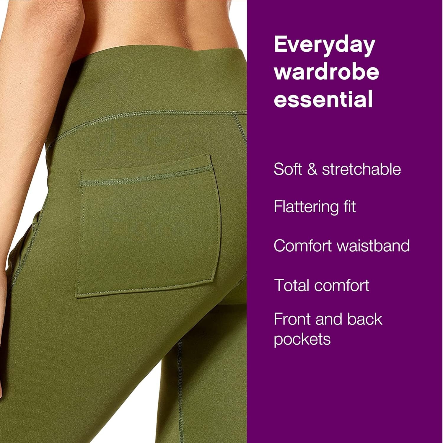 image:imageNo nonsense Womens Sport Ankle Length Legging with PocketsSurplus