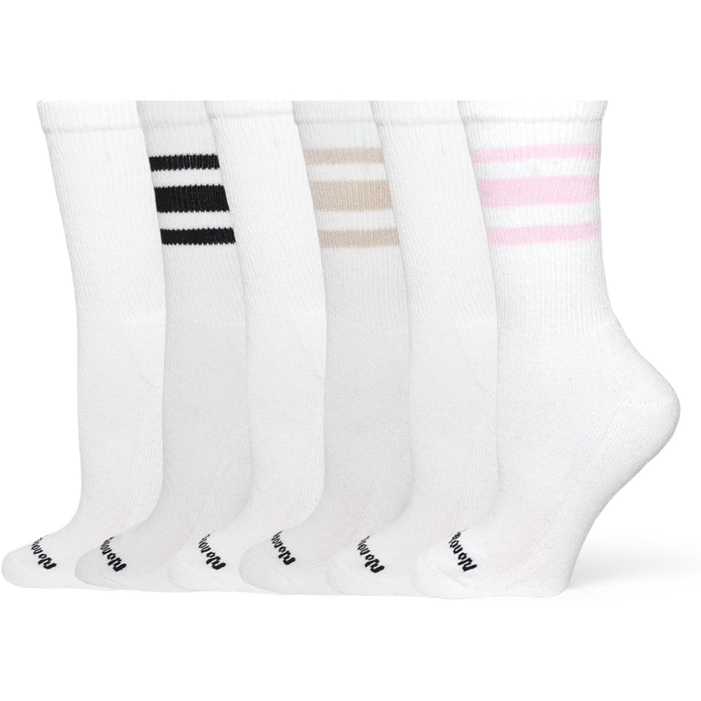 image:imageNo nonsense Womens Cushioned Crew SocksNeutral 6 Pair Pack