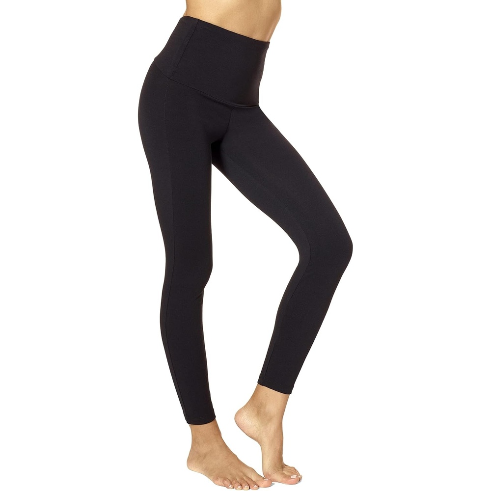 image:imageNo nonsense Womens Great Shapes Cotton Shaping LeggingBlack