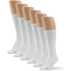 White - 6 Pair Pack