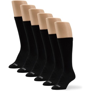 image:imageNo Nonsense Womens Expantech Recycled Polyester Crew SockBlack  6 Pair Pack