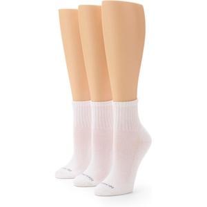 image:imageNo Nonsense Womens Soft amp Breathable Cushioned Mini Crew SocksNew White  3 Pair Pack