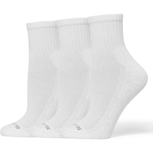 image:imageNo Nonsense Womens Soft amp Breathable Cushioned Mini Crew SocksWhite  3 Pair Pack