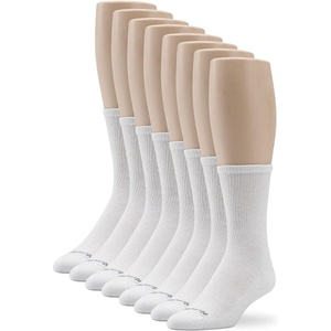 image:imageNo nonsense Womens Cushioned Crew SocksWhite  8 Pair Pack