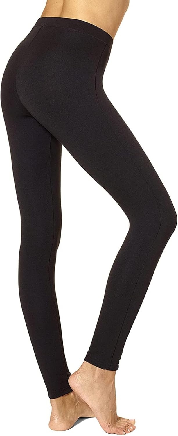 image:imageNo Nonsense Womens Ponte Knit Pintuck LeggingBlack