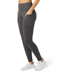 image:imageNo Nonsense Womens Workout Leggings for Women with Tummy Control Athletic Leggings with Pockets High Waist Yoga PantsGraphite
